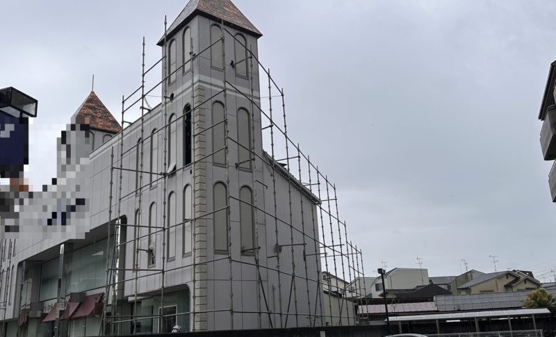 2023年7月京都市内解体工事