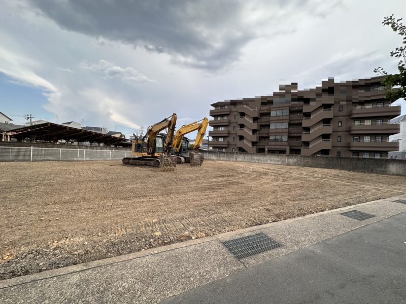 2023年7月京都市内解体工事