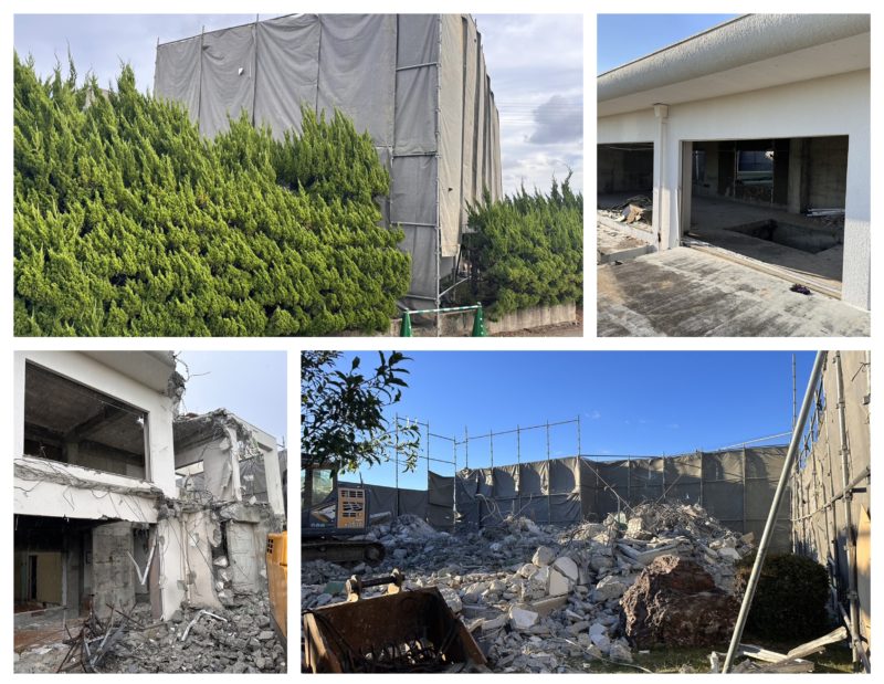 2023年9月みよし市内解体工事
