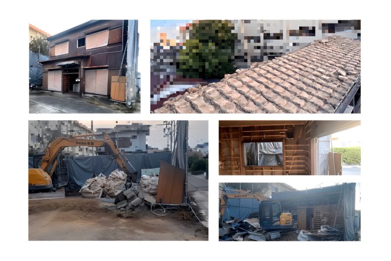 2023年11月知立市内解体工事