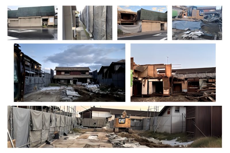 2023年12月滋賀県甲賀市内解体工事