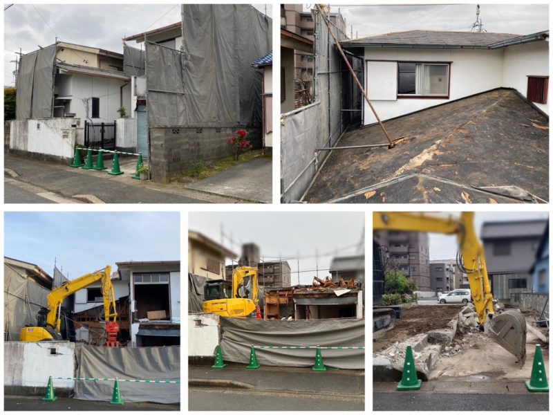 2024年6月名古屋市港区内解体工事