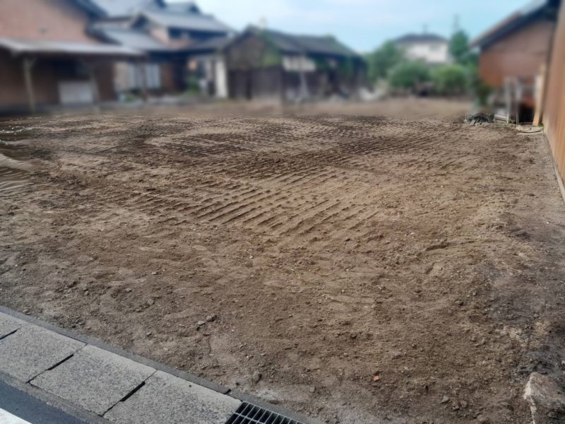 2024年11月三重県四日市市内解体工事　解体後